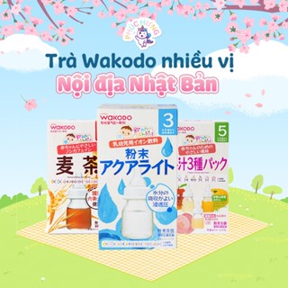 Trà Wakodo Hoa Quả Cho Bé Ăn Dặm Từ 1 Tháng Tuổi