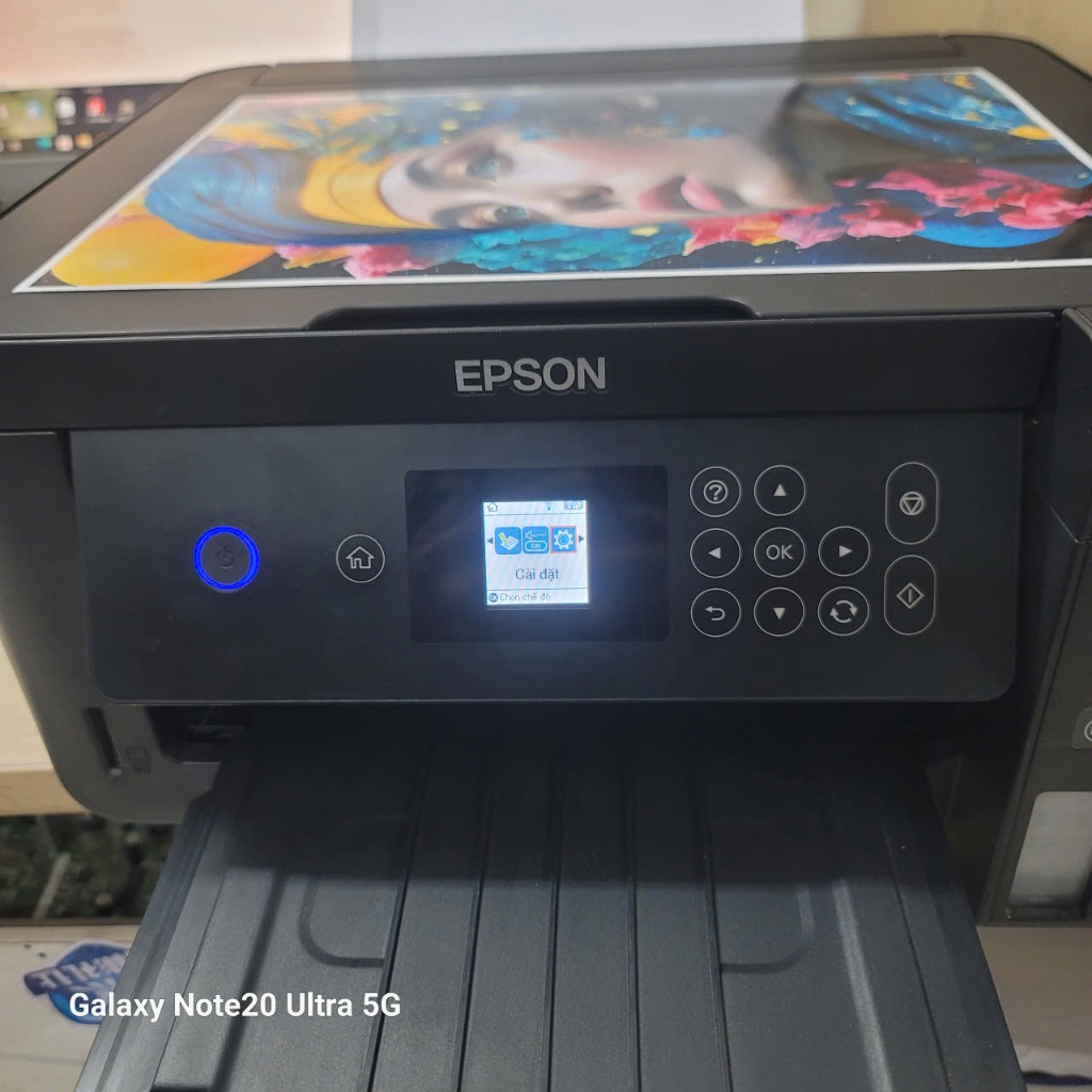 Máy in màu đa chức năng Epson L4168 khổ A4 có wifi,Scan,Copy,in 2 mặt tự động