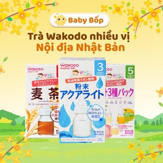 Trà wakodo đủ vị cho bé nhật bản ăn dặm