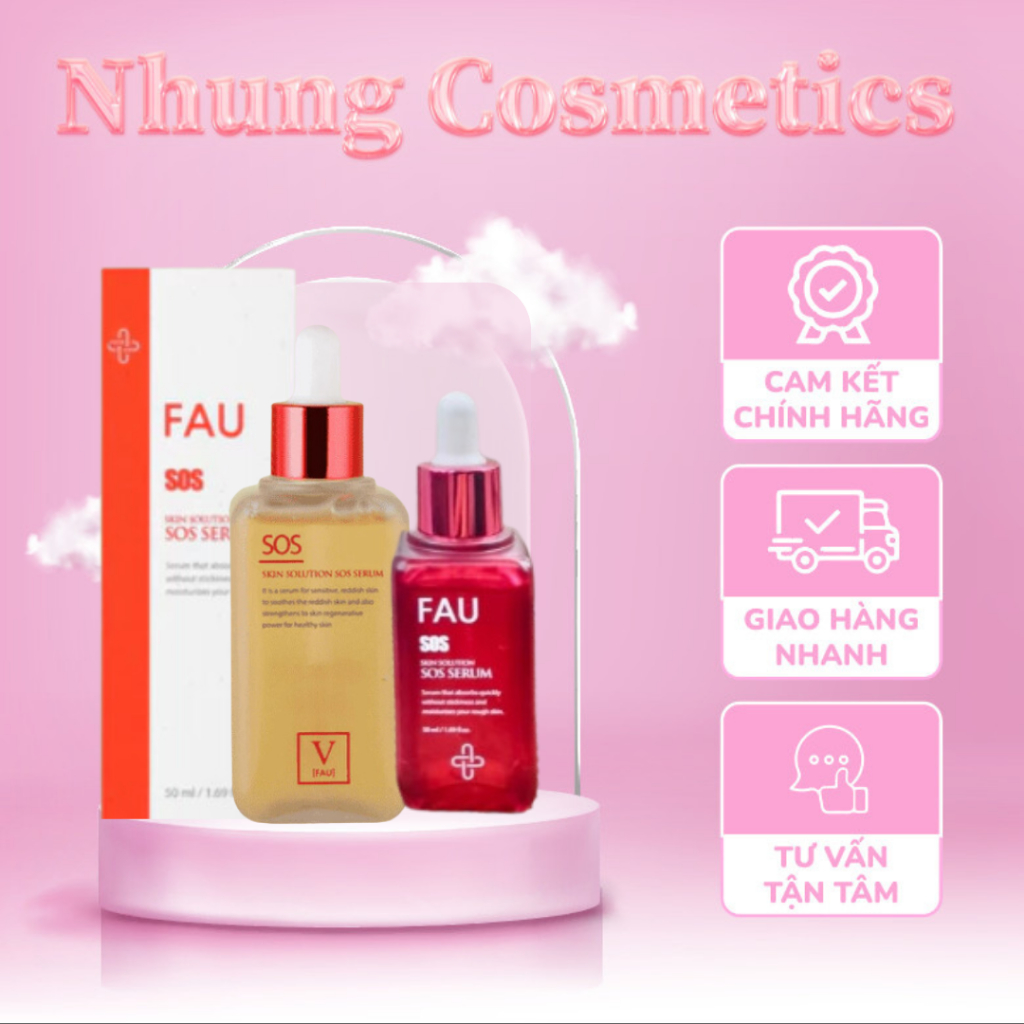   Công ty   Serum dưỡng da hỗ trợ làm dịu da - FAU Skin Solution SOS Serum 