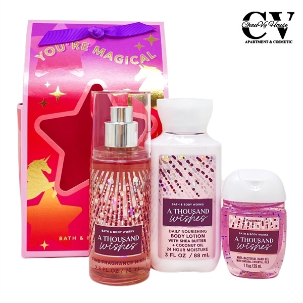 Set 3 Món Bdy Mist A Thousand Wishes (Set 3)