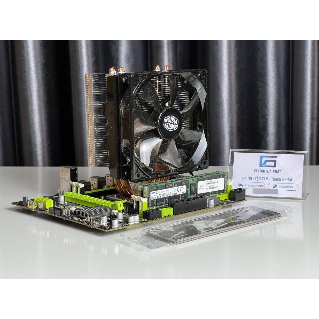 Combo X79 SK 2011+ E5 2680 V2 + Ram 32GB ECC RE + Fan K400 (Hoặc T400i) giá thợ ráp máy | BigBuy360 - bigbuy360.vn