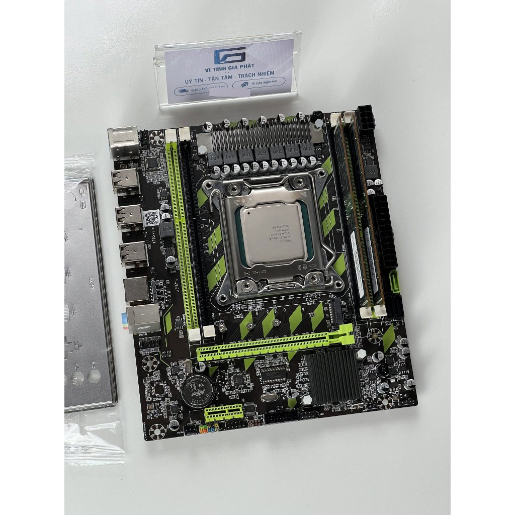 Combo X79 SK 2011+ E5 2680 V2 + Ram 32GB ECC RE + Fan K400 (Hoặc T400i) giá thợ ráp máy | BigBuy360 - bigbuy360.vn