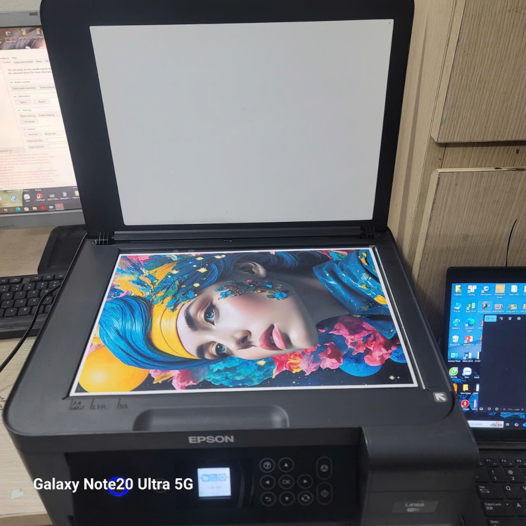 Máy in 2 mặt tự động Epson L4168 in màu khổ A4,wifi,scan,copy