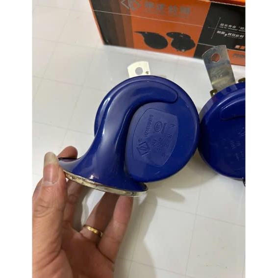 Còi sên - kèn sên ô tô mô tô xe điện - 12v - Hàng chất lượng Còi sên, kèn sò ô tô, xe máy 12v