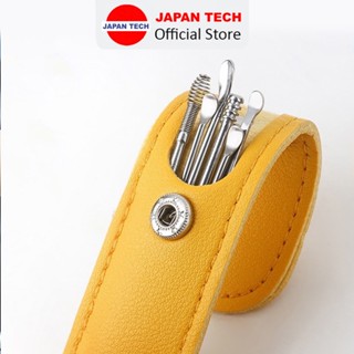 Bộ Dụng Cụ Ngoáy Tai Inox 6 Món - Lấy Ráy Tai Thép Không Rỉ 6 Món - Mát Xa Tai - Làm Sạch Tai Hiệu Quả