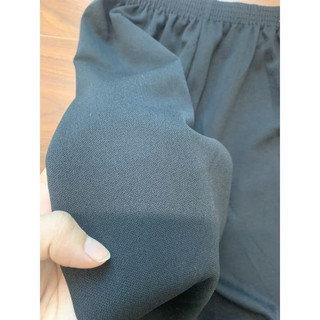 Quần ống rộng cạp chun basic, Quần Ống Rộng Nữ Màu Đen Ulzzang quần clothes kẻ (Đọc mô tả sp)