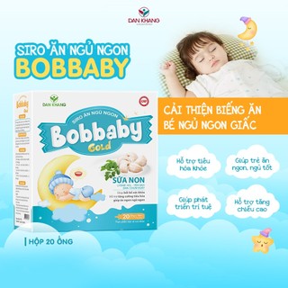 (GIF Không bán 04/26) Siro ăn ngủ ngon cho bé BobBaby Dân Khang cải thiện chứng biếng ăn giúp bé ăn ngon ngủ sâu giấc