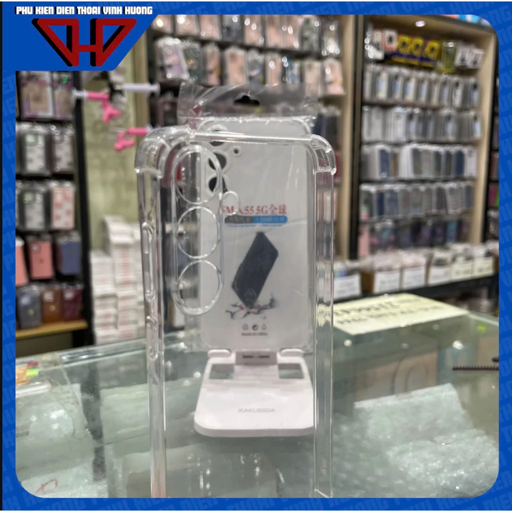 Ốp Lưng SS Galaxy A55, A35 Trong Suốt Cao Cấp, Chống Sốc, Bảo Vệ Camera