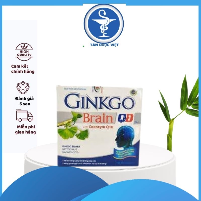 Ginkgo Brain QĐ – Giúp hoạt huyết, tăng cường lưu thông máu
