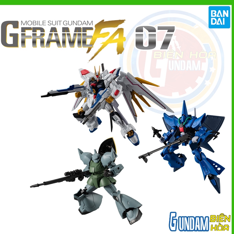 Mô hình lắp ráp gundam MOBILE SUIT GUNDAM G-FRAME FA 07
