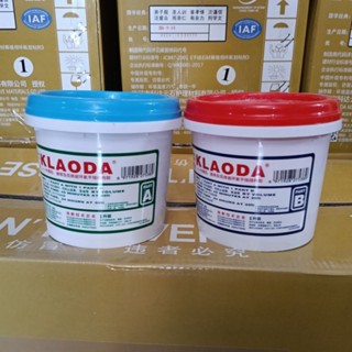 Keo dán đá Klaoda dạng AB cặp 2kg dán gạch, đá tự nhiên, đá nhân tạo