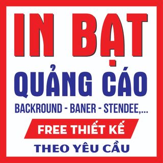 In bạt quảng cáo, in backround, in baner - FREE thiết kế theo yêu cầu
