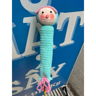 Bọc cán cầu lông len móc 🧶