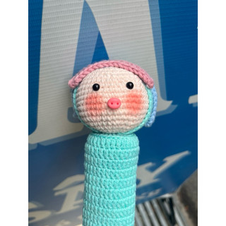 Bọc cán cầu lông len móc 🧶