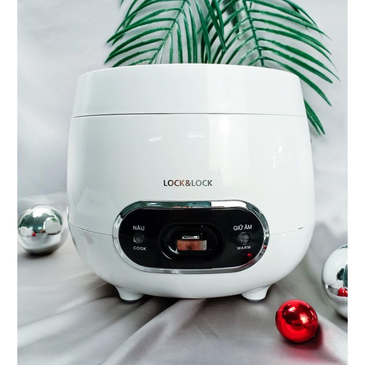 Nồi Cơm Điện Mini Đa Năng LocknLock EJR426 Dung Tích 0.8 lít - Bảo Hành 2 Năm