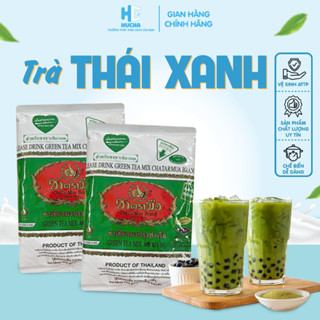 Trà thái xanh gói 50g nguyên liệu nấu trà sữa thái xanh thơm ngon đậm vị-nguyên liệu pha chế Hucha