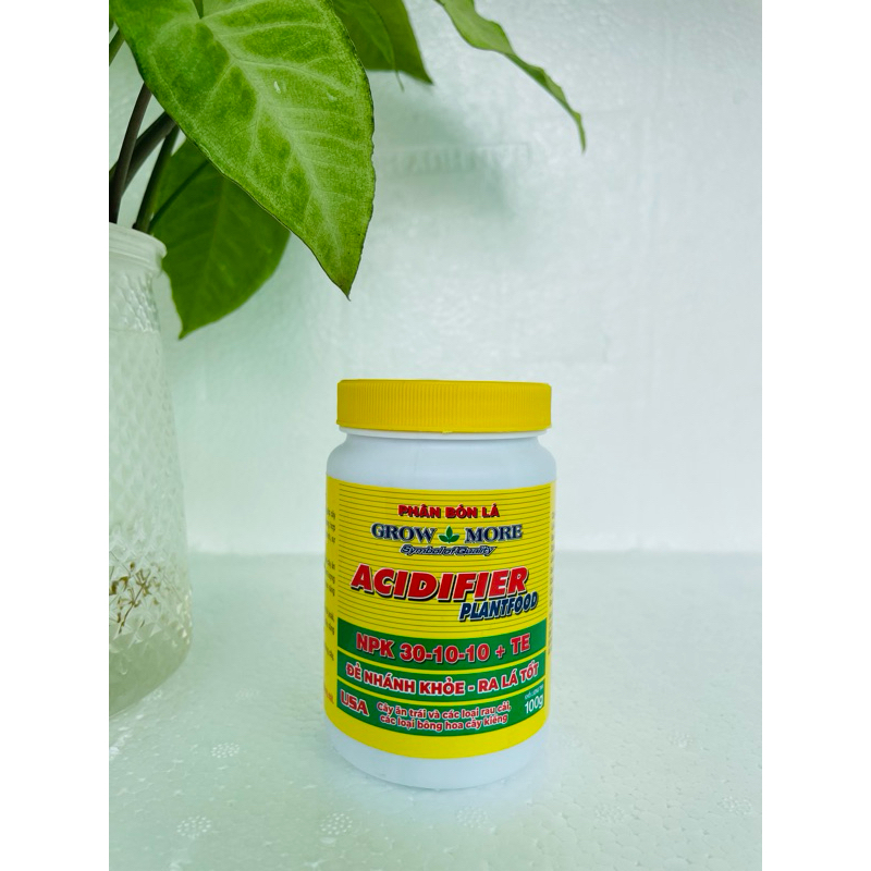 Phân Bón Lá Acidifier NPK 30-10-10 +TE 100gr Abclam