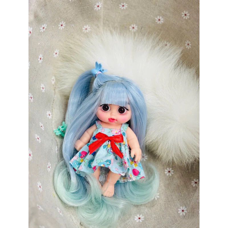 Búp Bê 5inch Trang Điểm + Kèm Váy