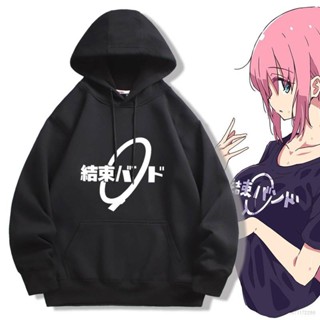    BST  Áo hoodie  anime Bocchi The Rock,áo nỉ mũ dài tay Kita Hitori Ryou Nijika nam nữ đủ size 