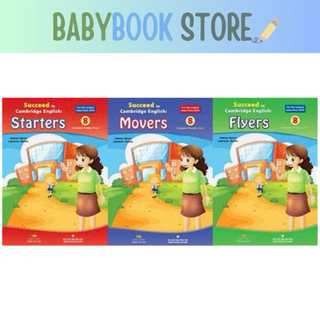 Sách  - 8 Complete Practice Tests - Succeed in Cambridge English Starters - Movers - Flyers