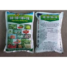 PHÂN BÓN NHẬP KHẨU NPK 30-10-10+TE GÓI 1KG