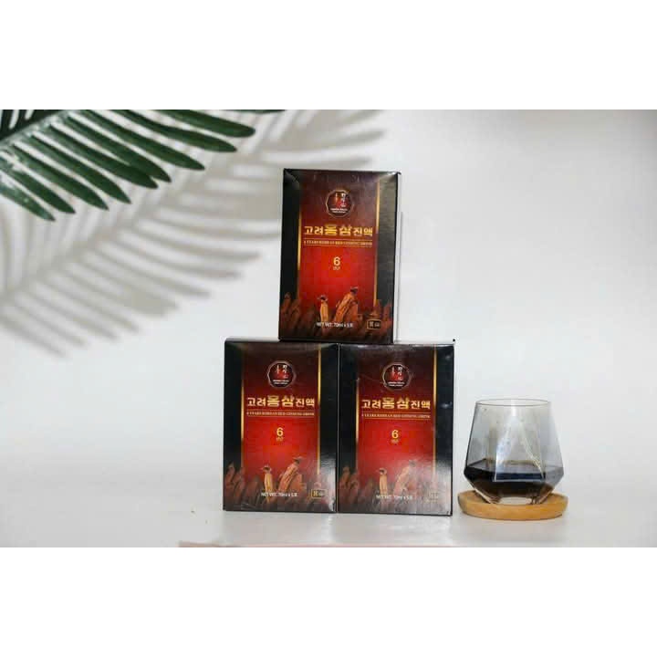 Nước sâm 6 Years Korean Red Ginseng Drink Giúp Tăng Cường Sức Đề Kháng, Chống Lão Hóa