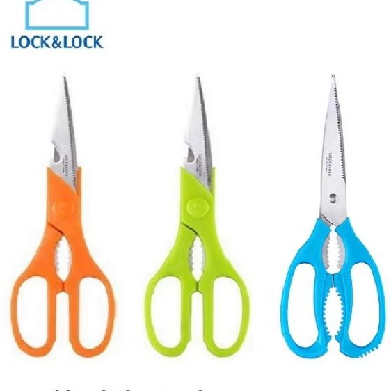 kéo cắt thịt lock&lock - kéo nhà bếp lock&lock