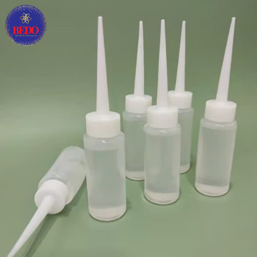 Vỏ chai Chiết Keo 50ml, Chai hhựa rỗng 50ml đựng dung dịch nhỏ giọt