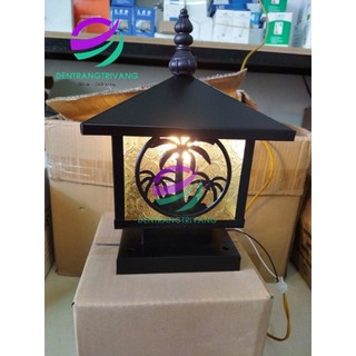 (RẺ VÔ ĐỐI)ĐÈN TRỤ CỔNG D20cm - kèm bóng