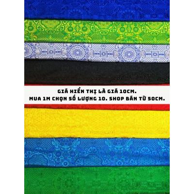 Vải Gấm Tròn (108k/m)