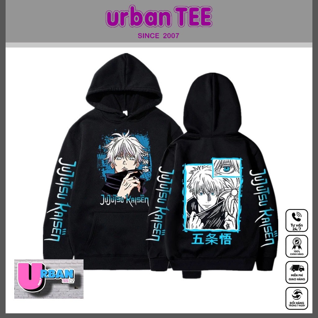 Mẫu Áo Hoodie Jujutsu Kaisen Gojo Satoru - Sukuna - Skibidi Toilet