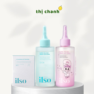 (Kèm Bông) Dung dịch ủ mụn ILSO Sebum Super Melting Serum Softener 150ml