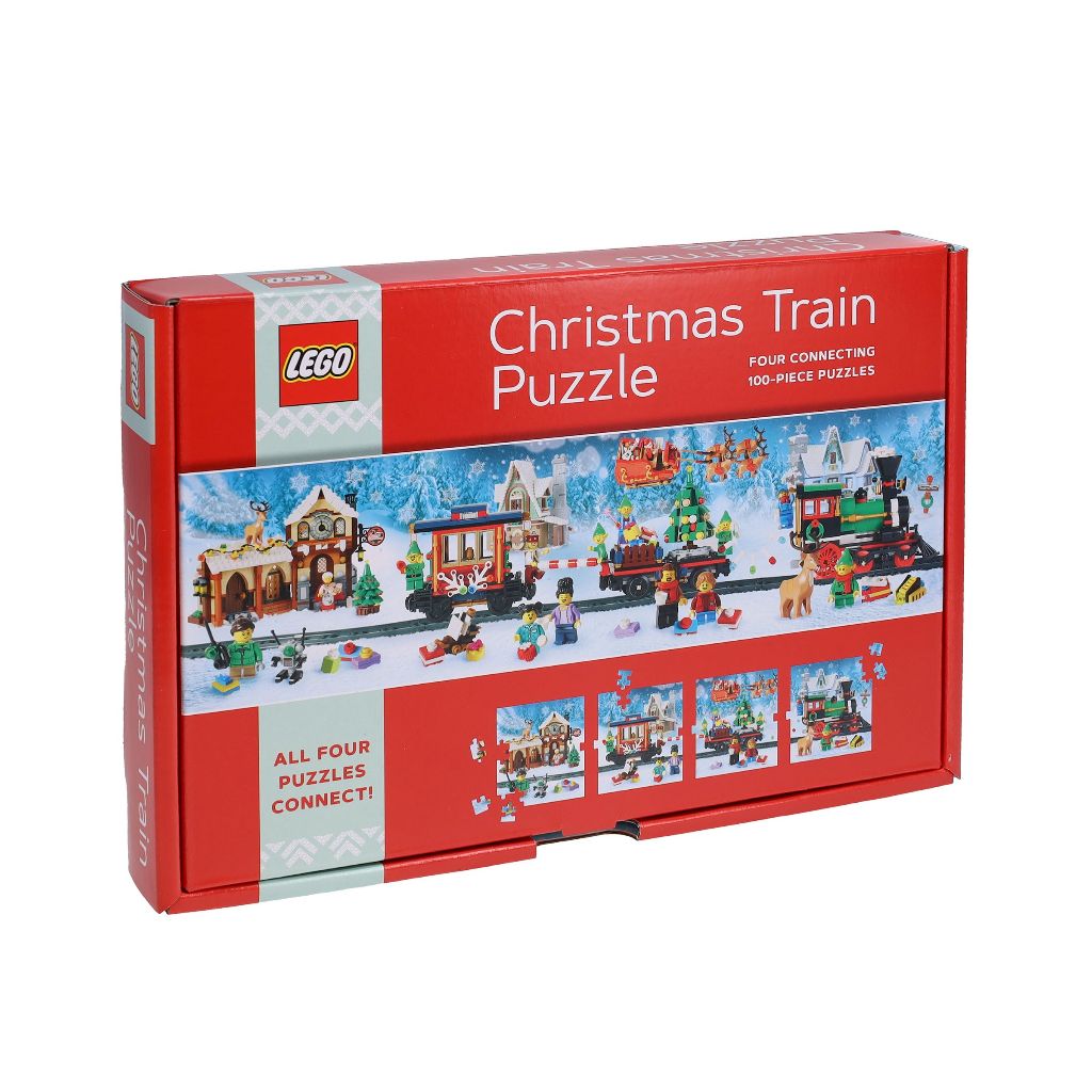 [Tranh ghép hình] Lego 400 mảnh 5008258 - Christmas Train Puzzle