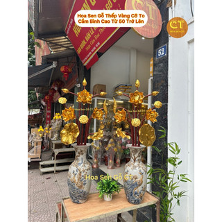 Đế Gỗ Cắm Hoa Bình Sứ