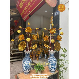 Đế Gỗ Cắm Hoa Bình Sứ