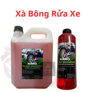 Nước rửa xe bọt tuyết NANO FOAM hương dâu (tùy chọn dung tích), Xà bông rửa ô tô, xe máy có chạm