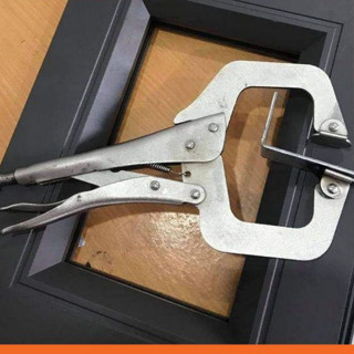 Kìm Chết Chữ C 🇻🇳 FREE SHIP 🇻🇳 11inch 28cm Kẹp Chặt Vật Liệu - Kìm Kẹp Góc Vuông