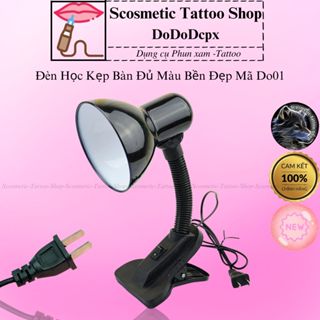Đèn kẹp bàn chống cận DO01 nhỏ gọn cho bàn gấp kèm bóng LED 5W tiết kiệm điện năng, bảo vệ thị lực