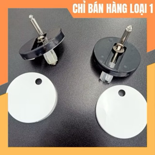 Chân ốp, ốc nắp bồn cầu - Bộ chốt thay thế nắp bồn cầu bằng nhựa không lo han gỉ