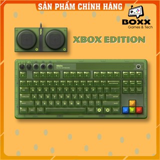 Bàn Phím Cơ 8BitDo Xbox Edition có LED RGB, Bluetooth/2.4G/USB-C, Hot Swap, Aluminum Plate