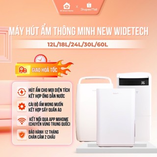 Máy hút ẩm không khí thông minh New Widetech 10L/12L/18L/24L/30L/60L Công suất cao, Bảo hành 6 tháng
