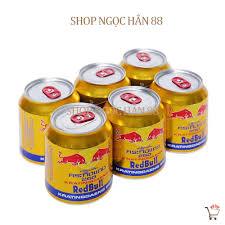 LỐC 6 LON NƯỚC BÒ HÚC THÁI REDBULL 250ML/ BÒ HÚC RED BULL