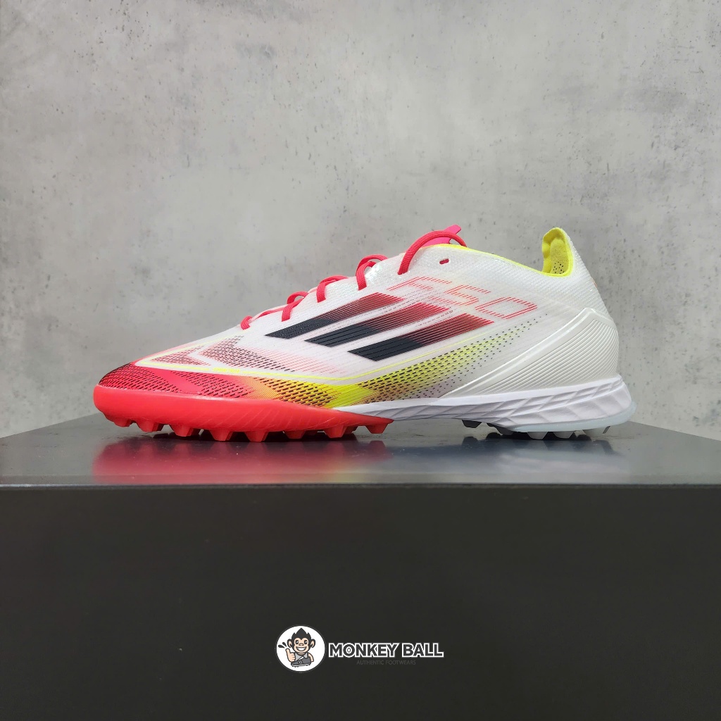 [Chính Hãng 100%] Giày đá bóng Adidas F50 Pro TF - IF1323 - Trắng / Xanh - Chuyên sân nhân tạo