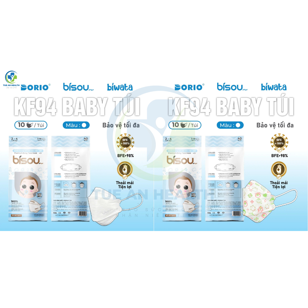KHẨU TRANG KF94 BABY BISOU