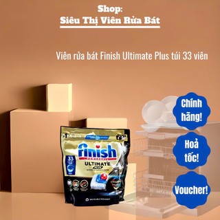 [LOẠI MẠNH NHẤT] Viên rửa bát Finish Quantum / Ultimate [sạch vô địch, thơm vô địch]