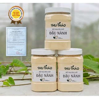 Combo 3 Bột Đậu Nành Thu Thảo Hộp Bột Đậu Rang Nguyên Chất giúp tăng v1 giảm cân đẹp vóc dáng