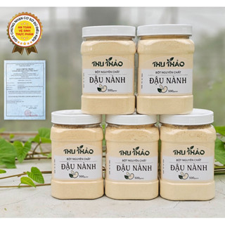 Combo 5 Bột Đậu Nành Thu Thảo Hộp Bột Đậu Rang Nguyên Chất 2.5kg giúp tăng v1 giảm cân đẹp vóc dáng