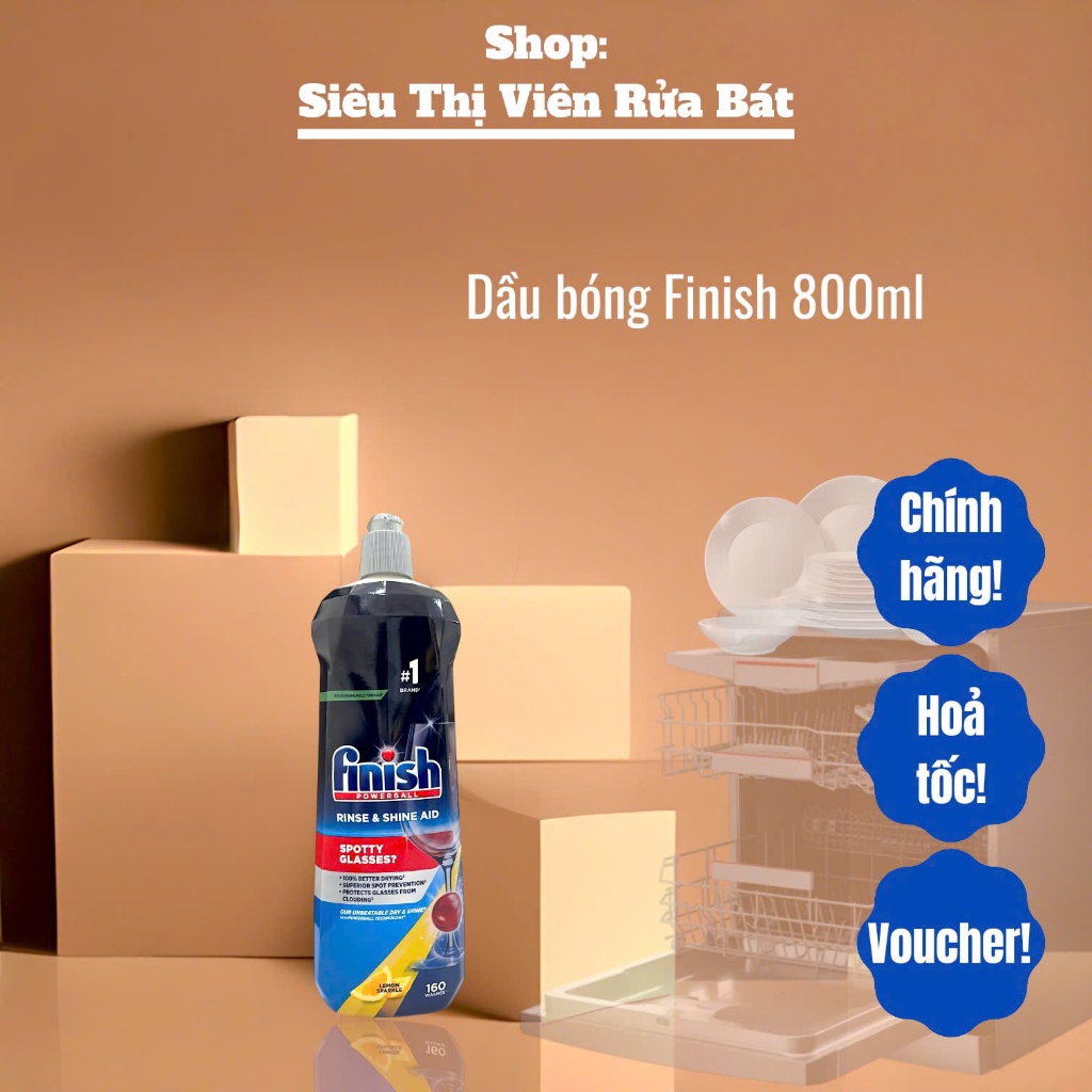 Dầu bóng cho máy rửa bát
