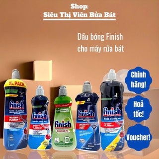 Dầu bóng Finish [chất trợ xả, nước làm bóng cho máy rửa bát]